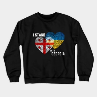 georgia ukraine support Crewneck Sweatshirt